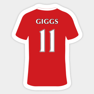 Giggs Jersey Sticker